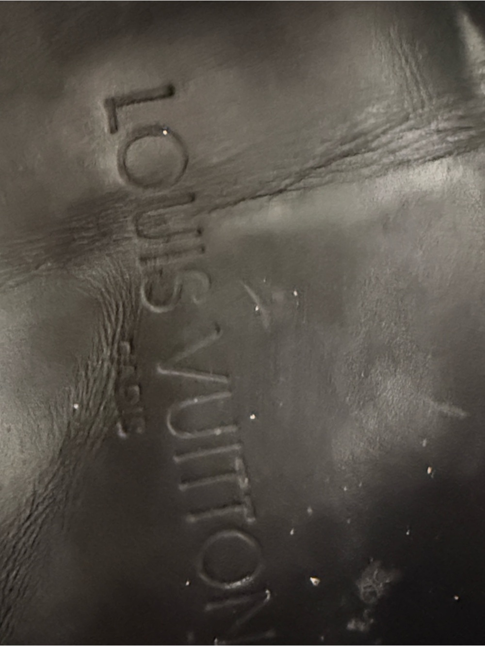 Louis Vuitton Men’s Black Monogram Low-Profile Sneakers - Picture 5 of 9